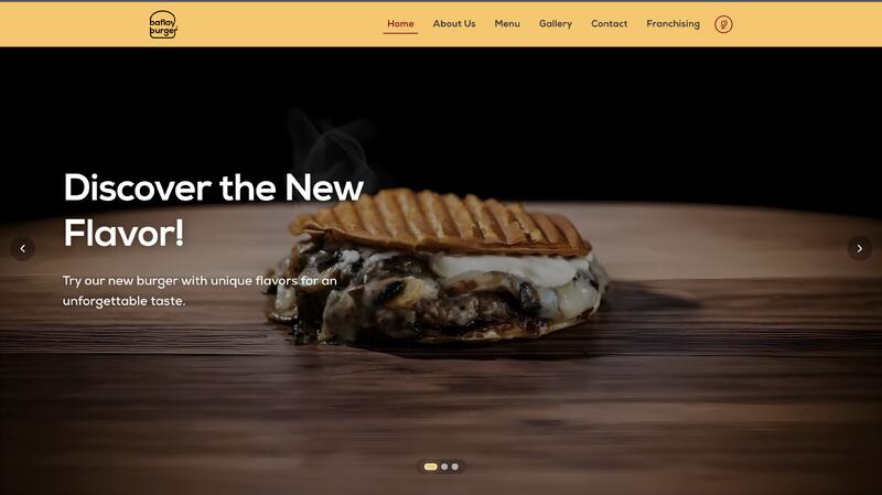 Baflay Burger — Restaurant Management System